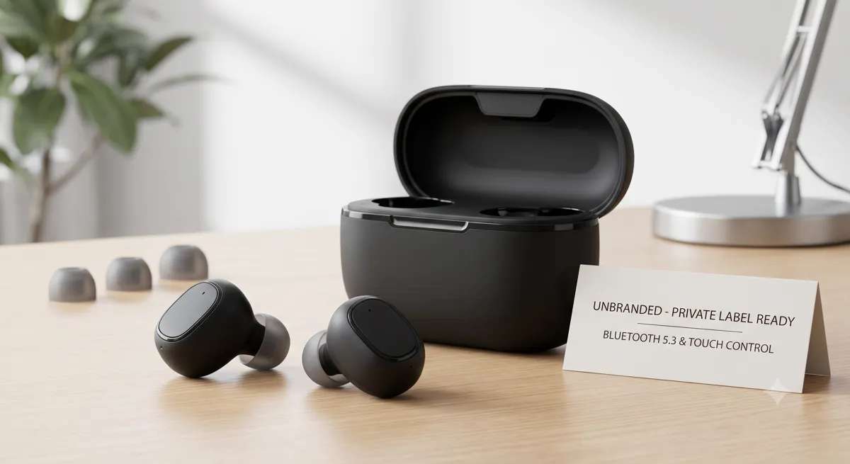 True wireless earbuds